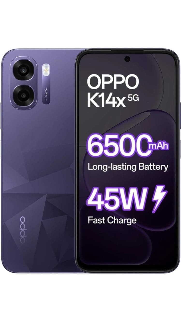 Oppo K14x 5G Prism Violet 6GB RAM 128GB