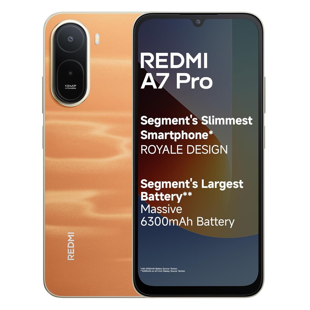 Redmi A7 Pro 4G Sunset Orange 4GB RAM 64GB Storage