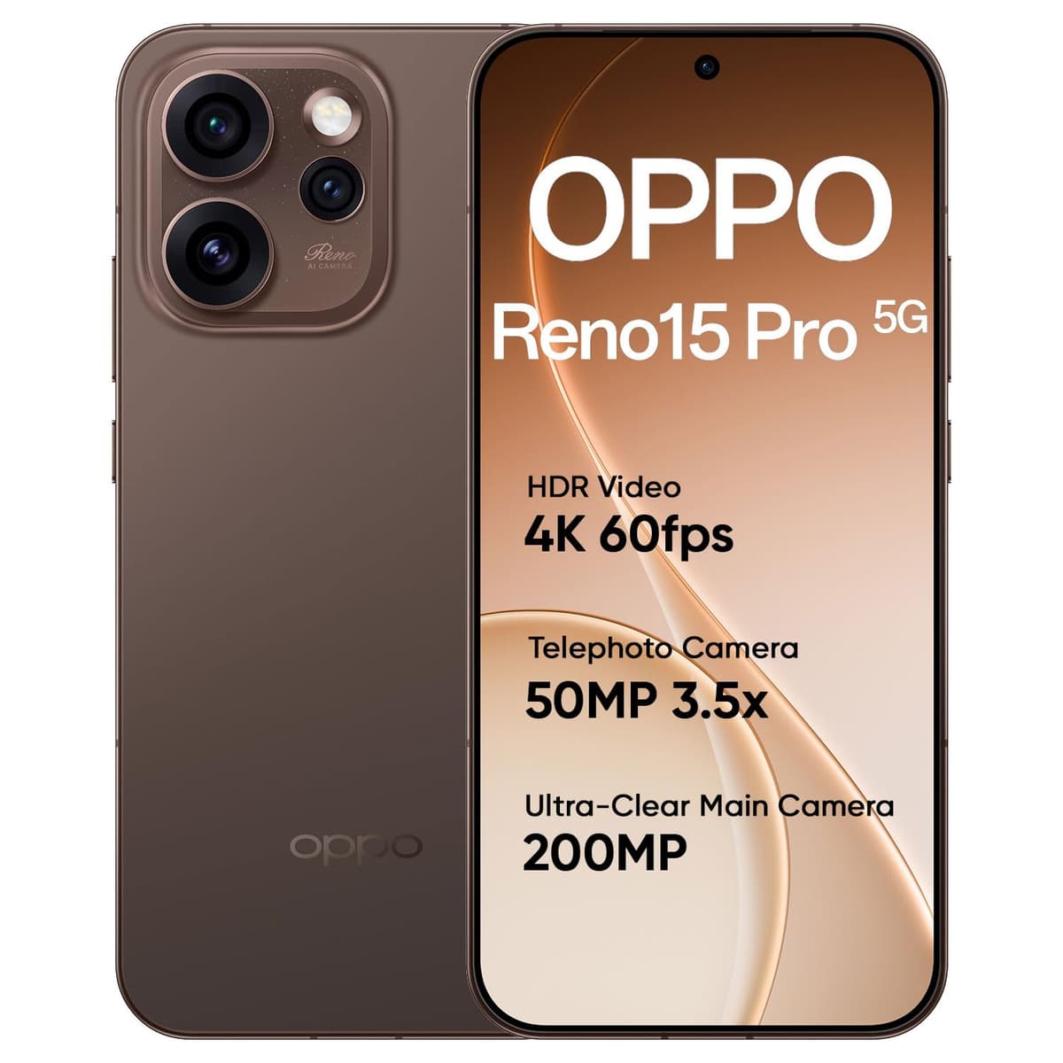 Oppo Reno15 Pro 5G 512GB Brown